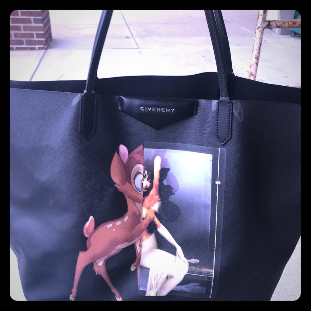 Authentic givenchy Antigona large Bambi tote